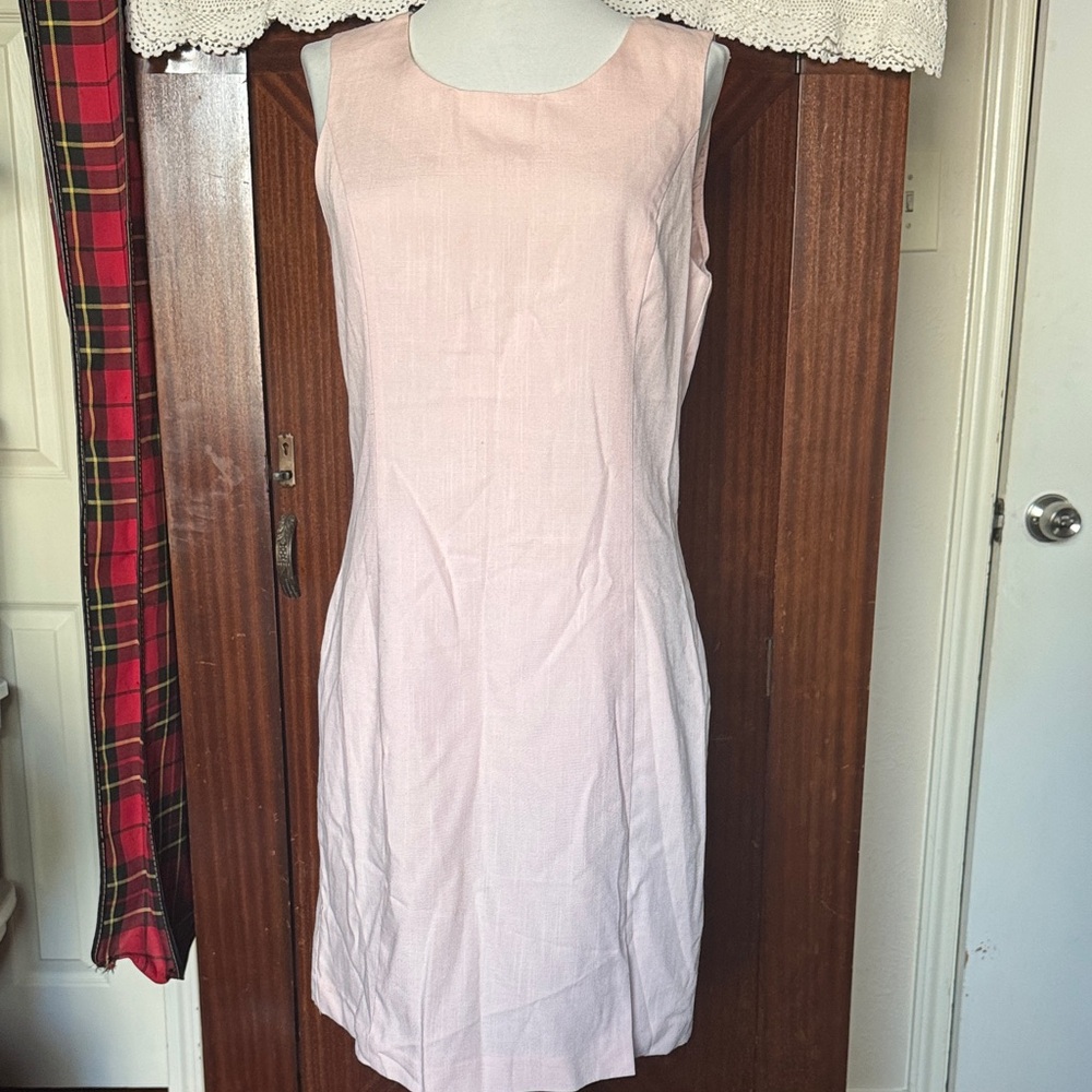 Vintage Sag Harbor Light Pink sheath Dress